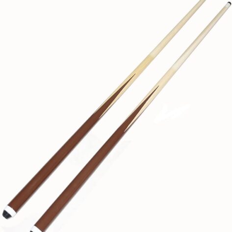 Pool Cues 36 Inch Brown Shorty Cue for Kids 1-Piece  Cue Sticks (36 Inch Set of 2)